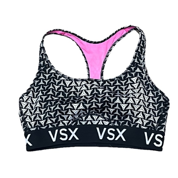 Victoria Sport Victorias Secret Womens Racer Back Sports Bra Large Athletic - Picture 1 of 6